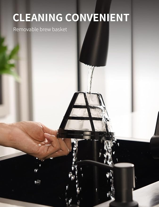 SHARDOR 10-Cup Programmable Coffee Maker, Regular & Strong Brew Drip Coffee - Image 6