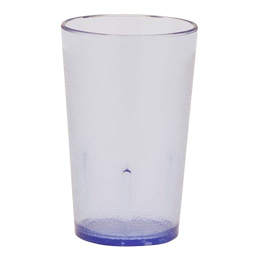 GET 5 oz Blue Plastic Tumbler | Dishwasher safe, Shatterproof, Restaurant - Image 2