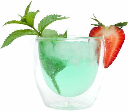 Moderna Artisan Series Double Wall 8 oz Beverage Glasses - Image 5