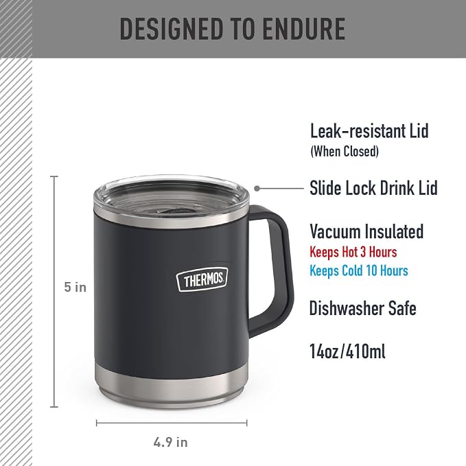 THERMOS, Stainless Steel Mug - Image 2