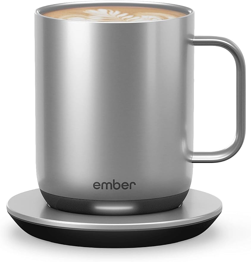 Ember Temperature Control Smart Mug 2, 10 Oz, App-Controlled Heated Coffee Mug by Unknown