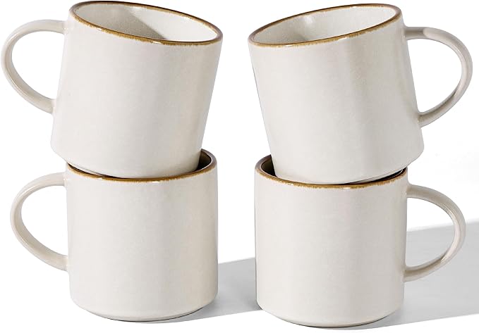 famiware Coffee Mugs Set of 4, Nebula 14oz Coffee Mugs Ceramic Cup Set | by Famiware