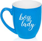16 oz Large Bistro Mug Ceramic Coffee Tea Glass Cup Boss Lady by MIP