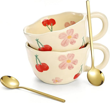 Yopay 2 Pack Ceramic Coffee Mug - Image 5