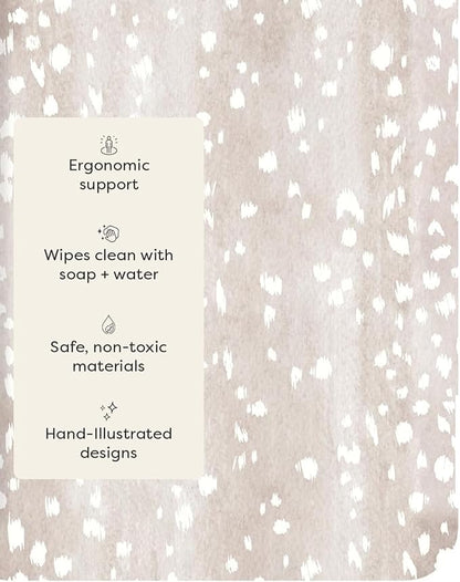 House of Noa Nama Standing Mat – Anti-Fatigue Cushioned Kitchen Mats for Floor | Ergonomic Bounce-Back Foam Kitchen Mats | Anti-Fatigue Mats for Kitchen & Standing | Fawn Brown | 22" x 36"