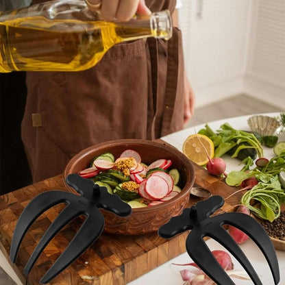 Salad Hands 2 Pack Plastic Salad Mixer Salad Servers Salad Claw - Image 6