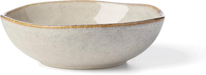 Oneida 899208 Organic Shades Oatmeal 18-Piece Dinnerware Set, Service For 6