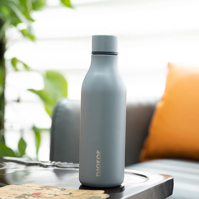 BJPKPK 18oz Insulated Water Bottle, Stainless Steel Bottle - Image 4