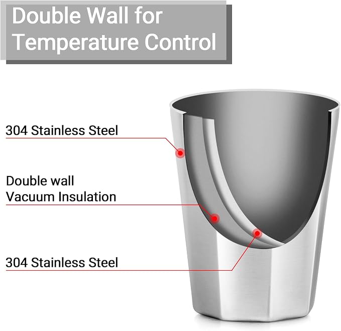 Beasea Stainless Steel Cups 10 oz, 4 Pack Small Bulk Stackable Stainless Steel - Image 3