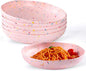 Melamine Bowls Set, 9” Large Pasta Bowl Salad Bowl, Lightweight Unbreakable by ZAROCRUS