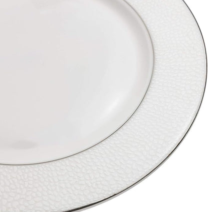 EURO Porcelain 20-pc. Dinner Set Service for 4, 24K Gold-plated Luxury Bone China Tableware ("Maria" 6832P)