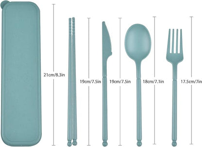 Travel Utensils, Reusable Utensils Set - Image 2