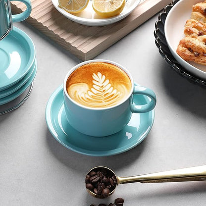Sweejar Porcelain Cappuccino Cups - Image 2