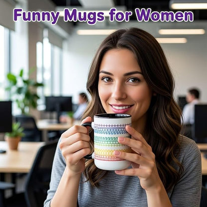 Funny Coffee Mugs for Women Men, 15oz Hidden Message Ceramic Cup | Secret - Image 7