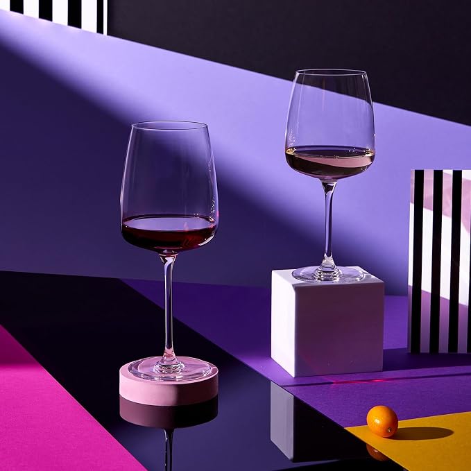 Krosno Red Wine Glasses, 20.3 oz, Modern Collection, Versatile and Durable - Image 7