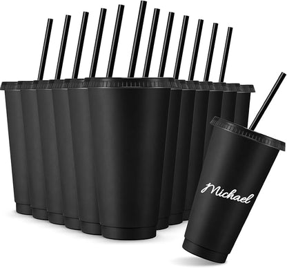 Amyhill 12 Pcs Reusable Plastic Cup by Amyhill