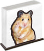 Cute Wooden Napkin Holder Hamster Design Farmhouse Animal Wood Napkin Holder by Unknown