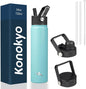 Konokyo 24 oz Insulated Stainless Steel Water Bottle by Konokyo