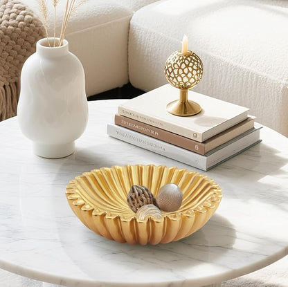 Large Modern Decorative Ruffle Bowl - Image 4