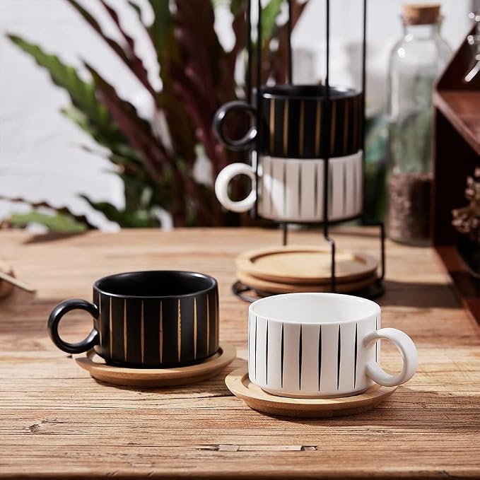 LUKA Porcelain Espresso Cup - Image 4