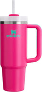 STANLEY Quencher H2.0 Flow State Tumbler, 30 oz, Passion Pink | Handle and by Unknown