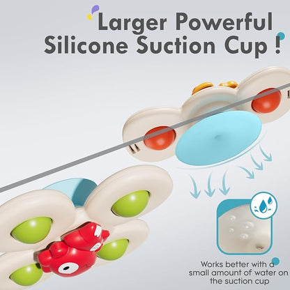 Suction Cup Spinner Airplane Travel Toys - Image 2