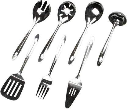 Chef Craft Select Serving Spoon, 9.5 inch, Stainless Steel - Image 3