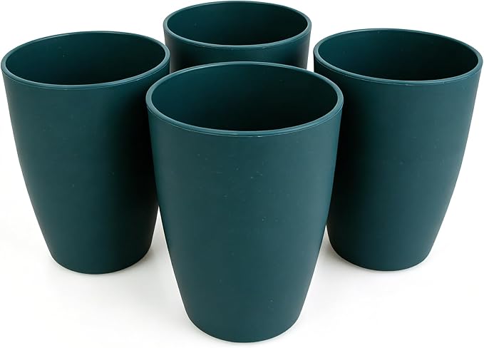 Wheat Straw Cups set of 4, Unbreakable Drinking Cup, Reusable Cups, Dishwasher by Soptalles