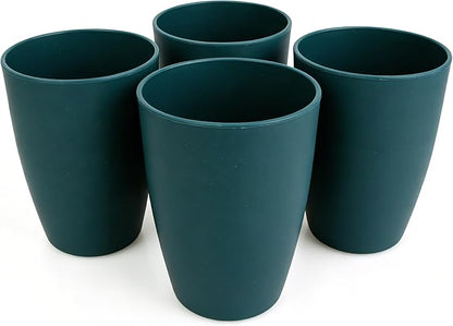 Wheat Straw Cups set of 4, Unbreakable Drinking Cup, Reusable Cups, Dishwasher by Soptalles