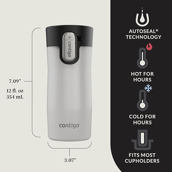 Contigo AUTOSEAL West Loop Vacuum-Insulated Stainless Steel Travel Mug - Image 2