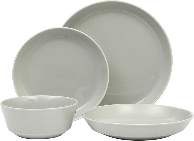 Gibson Home Summer Shades 16 Piece Plates and Bowls Dishes Service - Image 7