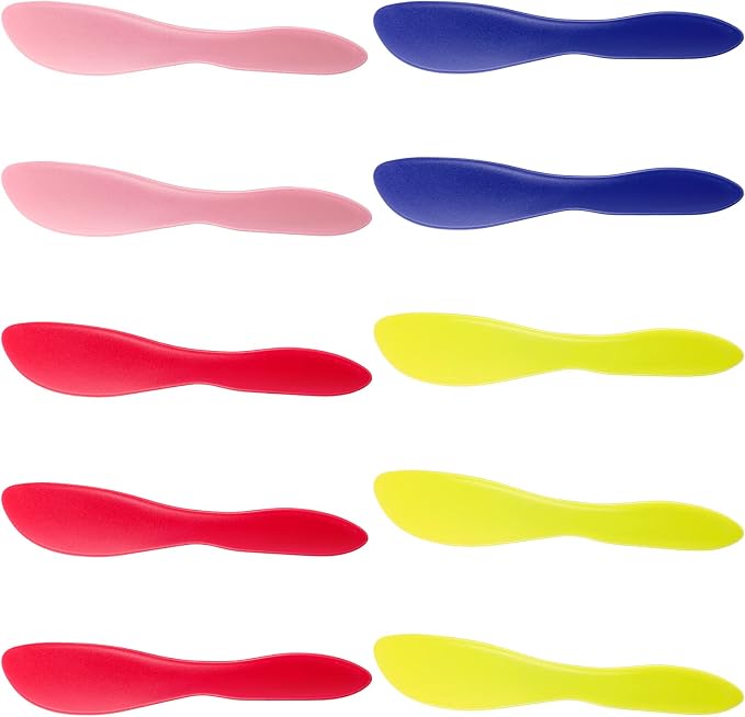 10 Pieces Plastic Butter Spreader Multi Purpose Butter Knife Spreader Versatile by Perthlin