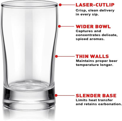 Bokon 36 Pcs Beer Flight Glasses, Small Clear Tasting Cup - Image 4