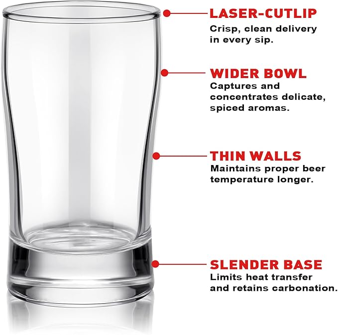 Bokon 24 Pcs Beer Flight Glasses, Small Clear Tasting Cup - Image 4