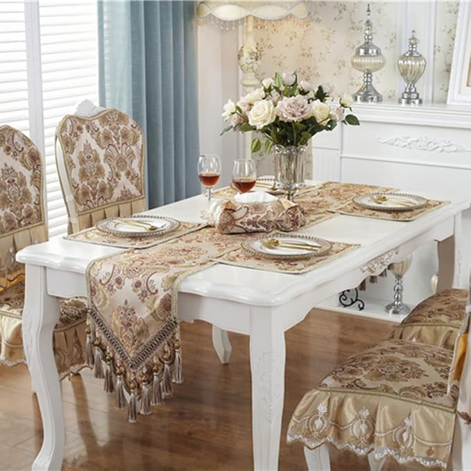 French Country Luxury Floral Pattern Table Runner - Image 3