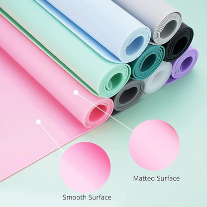Gartful Silicone Mats for Kitchen Counter, Large Silicone Countertop Protector, Nonskid Heat Resistant Desk Saver Pad, Multipurpose Mat, Placemat (XL-28" x 20"x 0.06", Black)