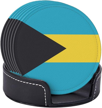 Bahamas Flag Coasters for Drinks - Image 8