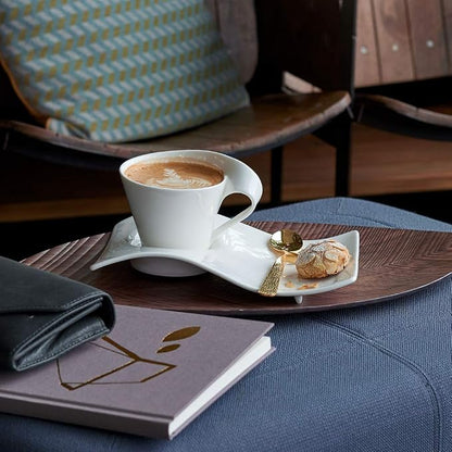 Villeroy & Boch NewWave Caffé Collection Small Cappuccino Cup, Premium Porcelain - Image 6
