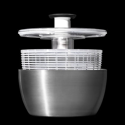 OXO Steel Salad Spinner - Image 7