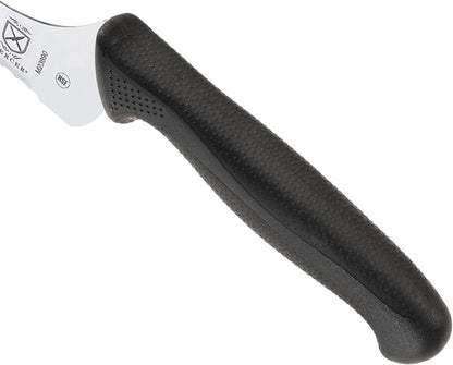 Mercer Culinary M23890 Millennia Black Handle, 9-Inch Offset Wavy Edge - Image 4
