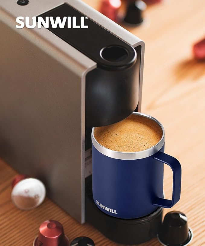 SUNWILL Travel Coffee Mug Set of 2, Insulated Tumbler - Image 6