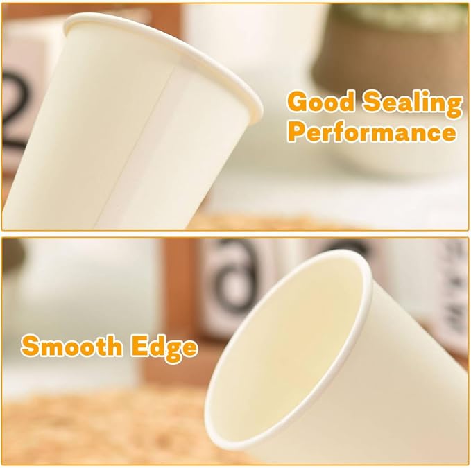 Vumdua 500 Pack 3 oz Bathroom Paper Cups, Small Coffee Cups Leak-Free Mini - Image 7