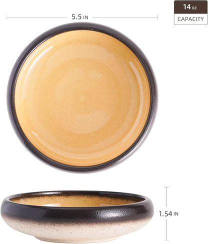 Uaral Ceramic Salad Plate, Plates and Bowls Set, Serving Dish Set, Appetizer - Image 6