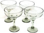Clear Large 14 oz Margarita Glasses (set of 4), Recycled Glass, Lead-free, Toxin-Free