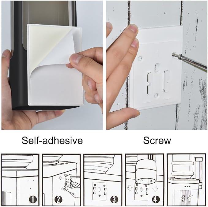 Cup Dispenser, Wall Mount Water Cooler Cups Holder Fit 3-5oz Cup | Fit Paper & - Image 2
