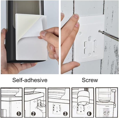 Cup Dispenser, Wall Mount Water Cooler Cups Holder Fit 3-5oz Cup | Fit Paper & - Image 2