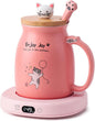 Coffee Mug Warmer Cat Mug Set Electric Smart Heated Cup Wax Warmer by SmartTool%E2%80%A2BetterLife