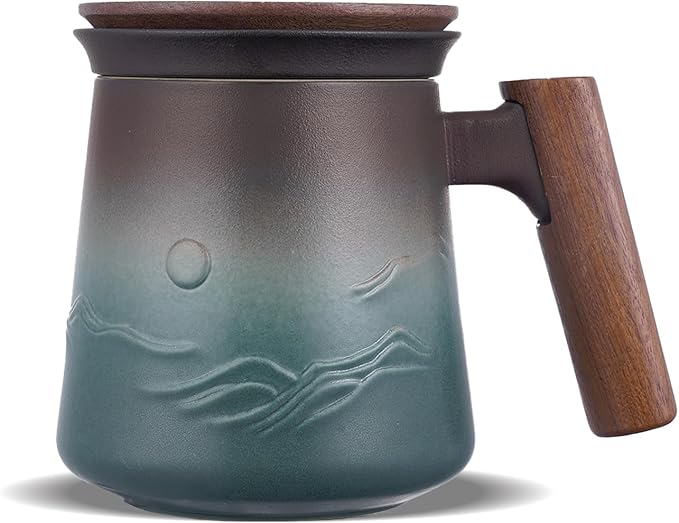 ZENS Tea Mug with Infuser and Lid by ZENSLIFESTYLE