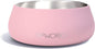 Sipworks Stainless Steel Dog Bowl – 32oz Weighted Metal Food and Water Bowls for Dogs and Cats with Non-Slip Base - Pet Bowls for All Breeds Sizes for Travel & Outdoor Play | Flamingo