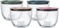 S'well 12oz Glass Prep Bowl Set of 4 For Easy Meal Prep, Vintage Pastels, Made From Durable Tempered Glass, Nests Inside 21.5oz